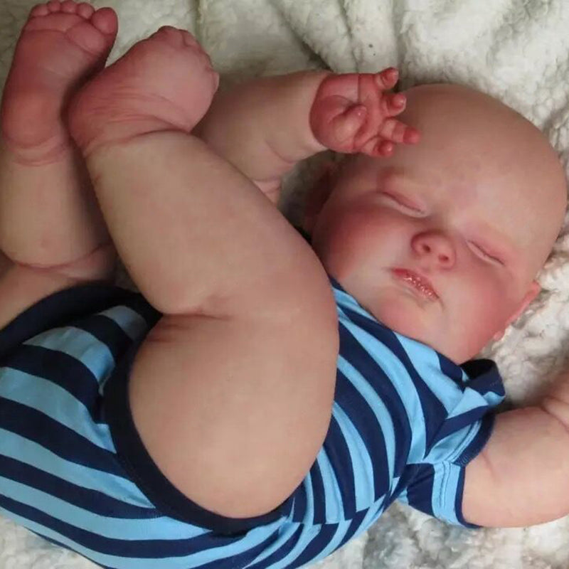 Kenneth 20 inch Reborn Dolls with Closed Eyes-Joseph