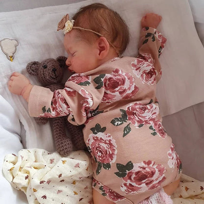 20 Inch Realistic Sweet Elsie Sleeping Reborn Doll Girls