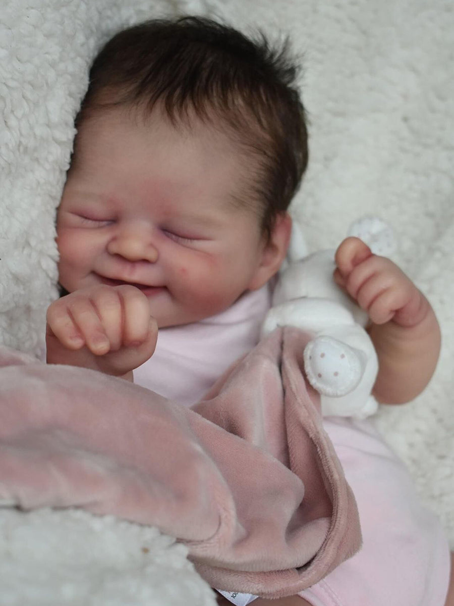 19 Inches Closed Eyes Reborn Doll-Alisha