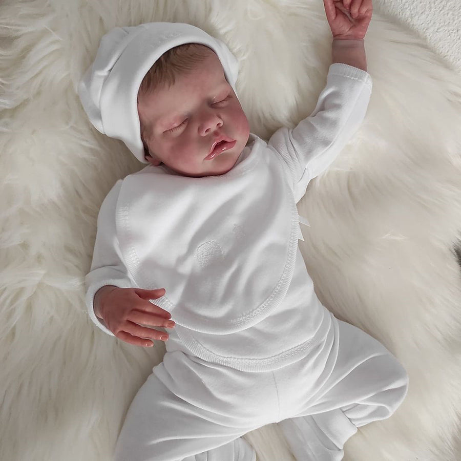 17 inch Kendra Close Eyes While Sleeping Reborn Doll Girls