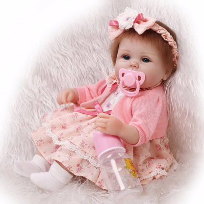 16 inch Lifelike Cloth Dolls Reborn Girl Dolls