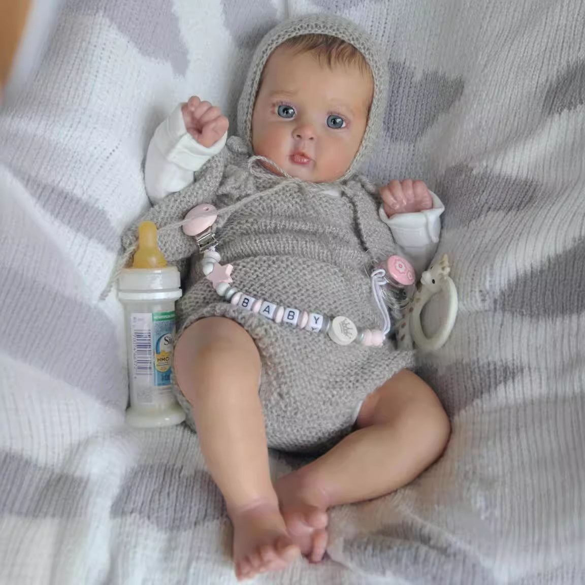 19 inch Open Eyes Reborn Dolls-Jocy