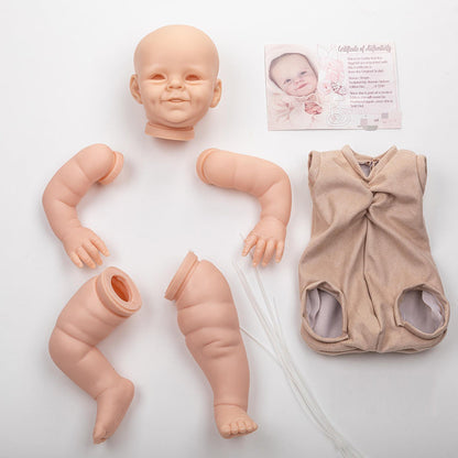 21 inch Sweet Shaya DIY White Unpainted Reborn Doll Kit