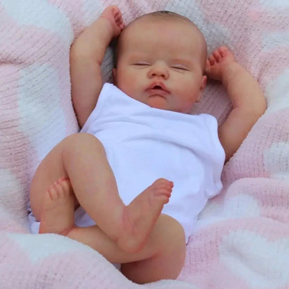 19 Inch Lifelike Close Eyes Reborn Dolls-Quinbee