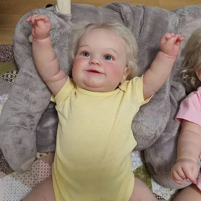 20 Inch Lifelike Amelia and Marvin Open Eyes Reborn Twins Dolls