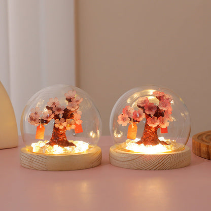 Stereoscopic Sakura/Peach Blossom Tree Night Light