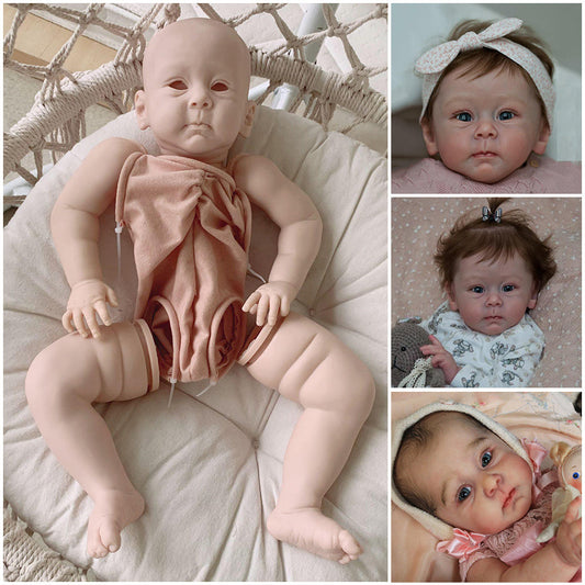 Baby Huxley 23 inch unpainted reborn doll kit