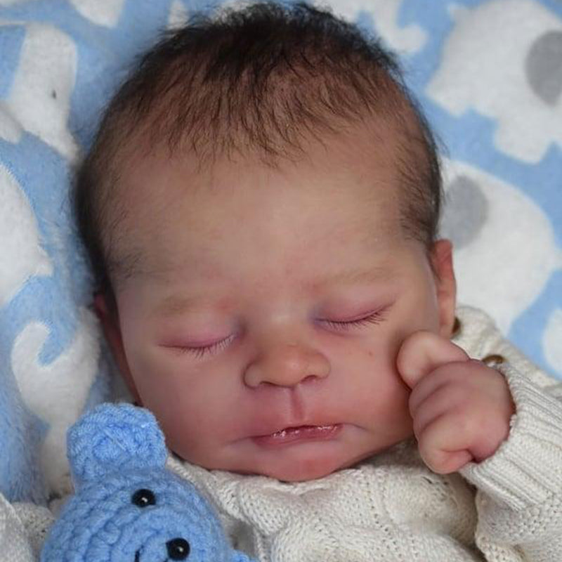 21 inch Timothy Closed Eyes Reborn Doll Kit