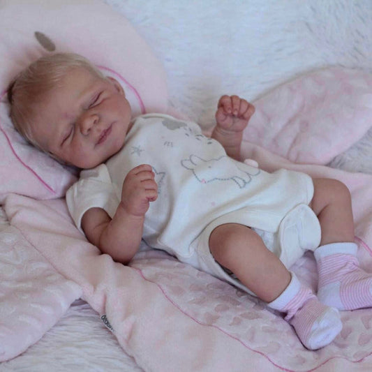 19 inch Realistic Blonde Hair Reborn Dolls