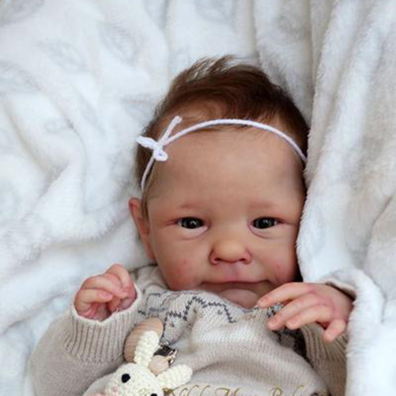 19 inch Sweet Ava DIY White Unpainted Reborn Doll Kit