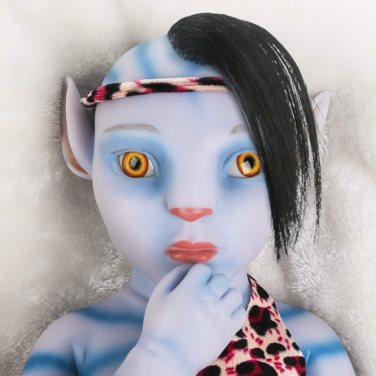 12 inch Open Eyes Reborn Avatar boy/girl with hair