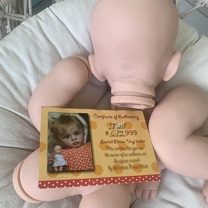 All 22 inch Open Eyes DIY Reborn Doll Kit