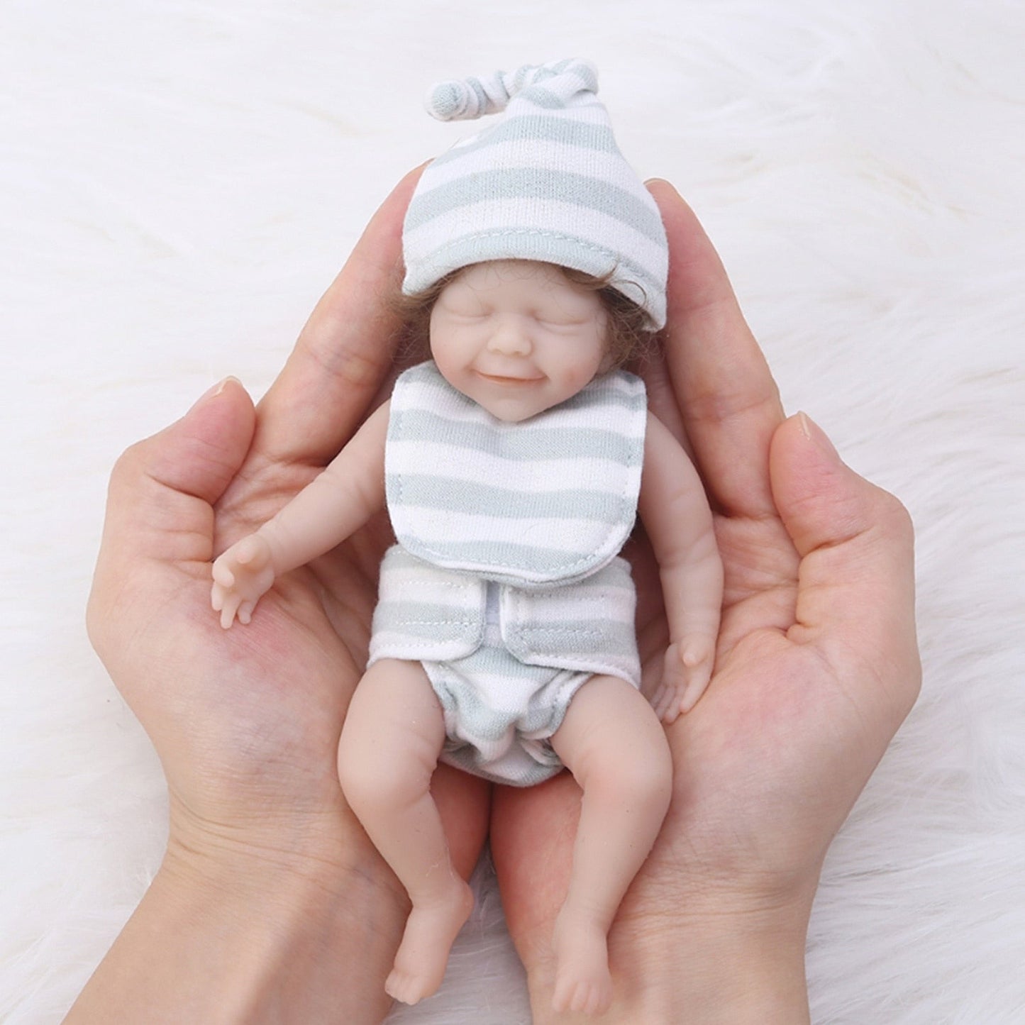 6 Inch 15cm for Smile Mini Reborn Doll-April