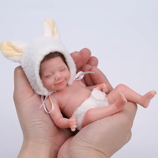 Mini Reborn Doll With Smile 6 Inch And 15 Cm April