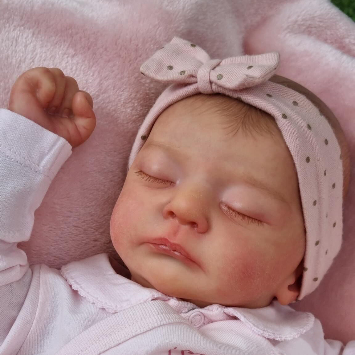 19 Inch Cute Close Eyes Reborn Doll-Kai