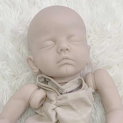 19 inch Sara Close Eyes Sweet DIY Unpainted Doll Kit