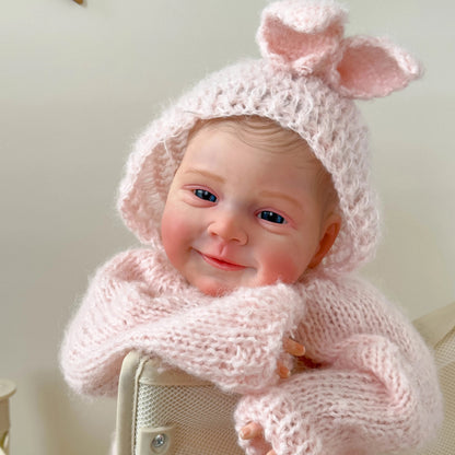 Harlan 19 Inch Lifelike Open Eyes Reborn Doll-Sebastia