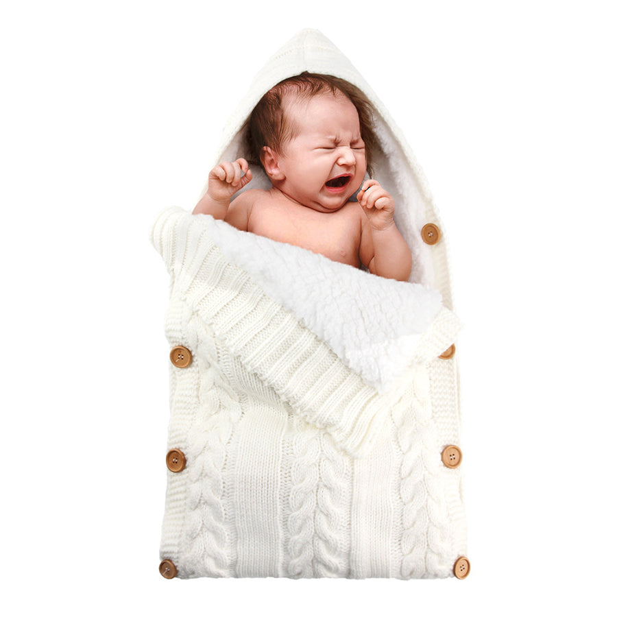 Warm Fleece Sleeping Bag for 17-24 Inch Reborn Dolls