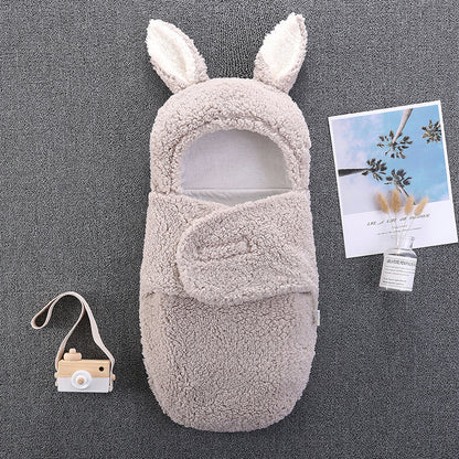 Baby Plush Sleeping Bag Big Ears for 16-24 inch Reborn Dolls