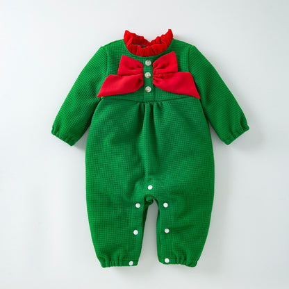 Autumn and winter Christmas suit for 27-28 inch dolls