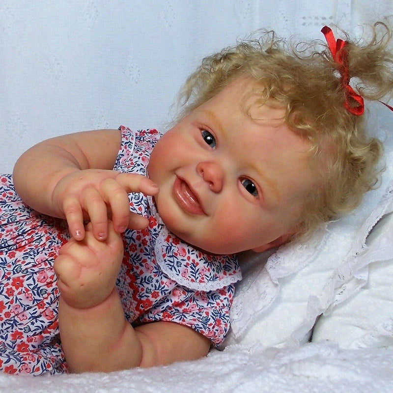 20 inch lifelike Xanthe Open Eyes Reborn Baby Dolls