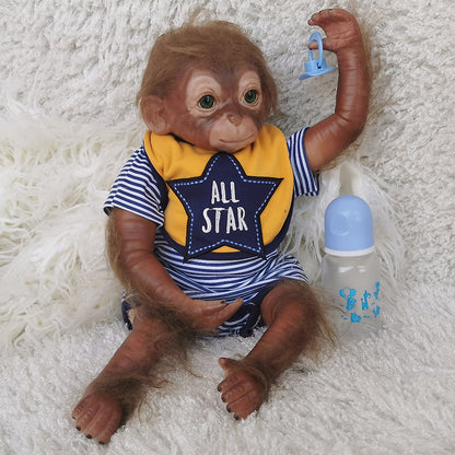 Monkey Reborn 20 inch Cloth Dolls