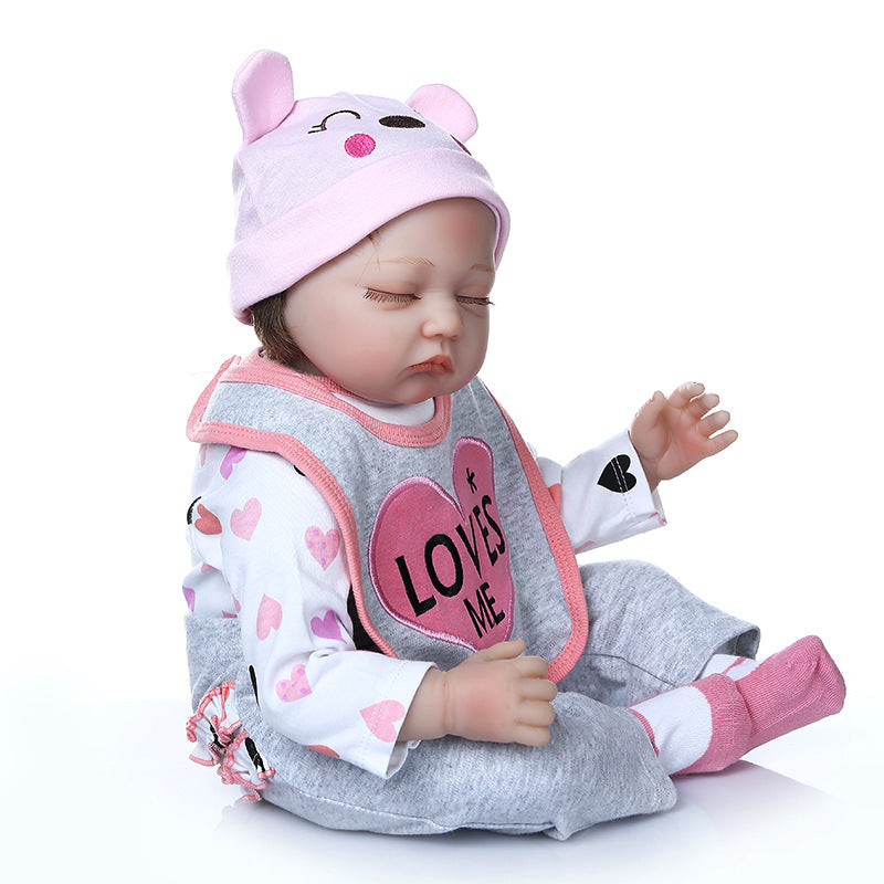 22 inches 55 cm sleeping bebe Realistic reborn baby girl doll