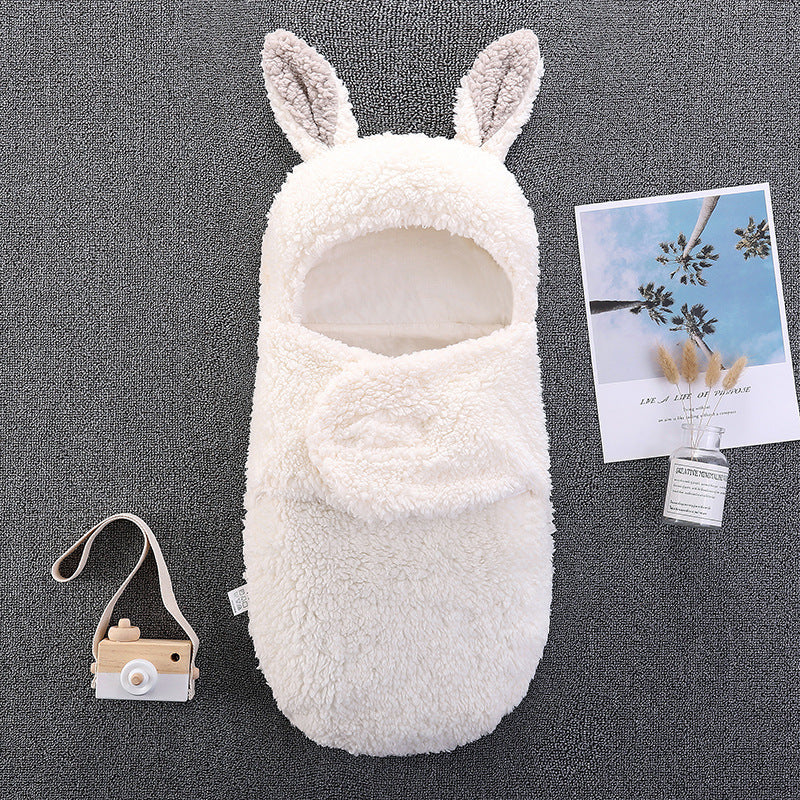 Baby Plush Sleeping Bag Big Ears for 16-24 inch Reborn Dolls