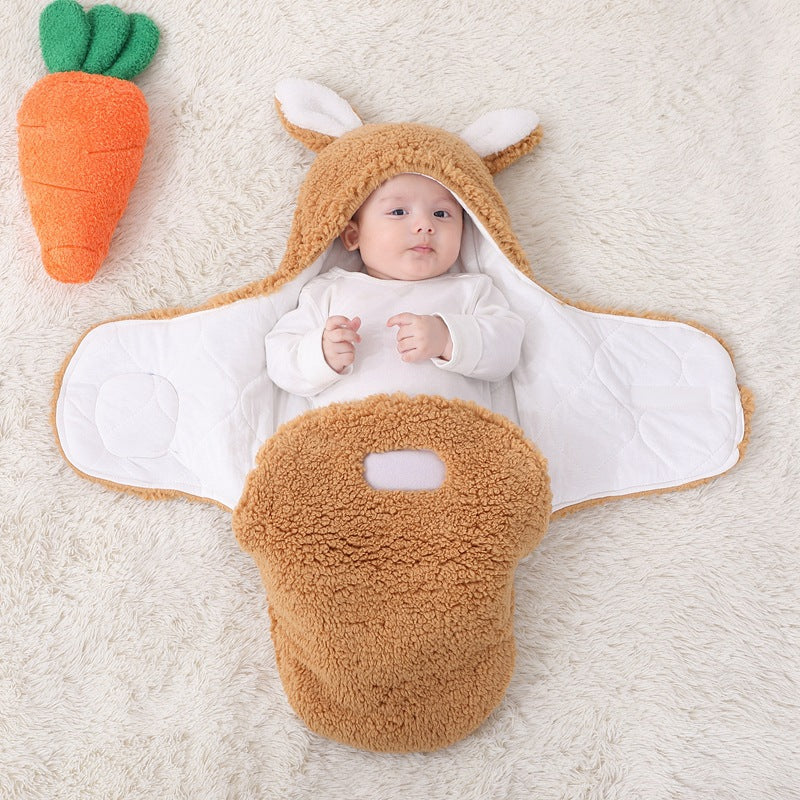 Plush Sleeping Bag Big Ears for 16-24 inch Reborn Dolls