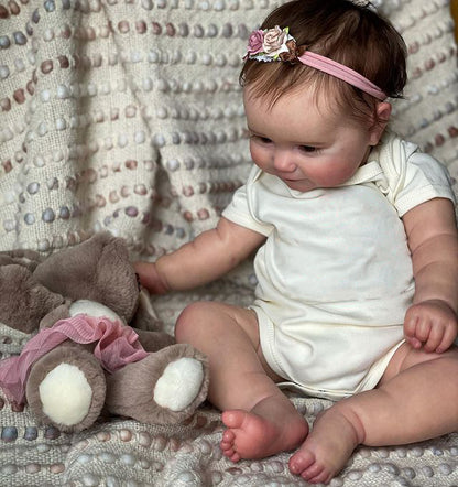 Cute Lura 20 Inch Reborn Doll with Open Eyes - Maddie