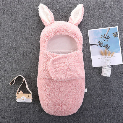 Baby Plush Sleeping Bag Big Ears for 16-24 inch Reborn Dolls