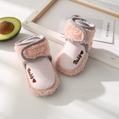 Soft Plush Sole Shoes for 20-24 inch Reborn Dolls