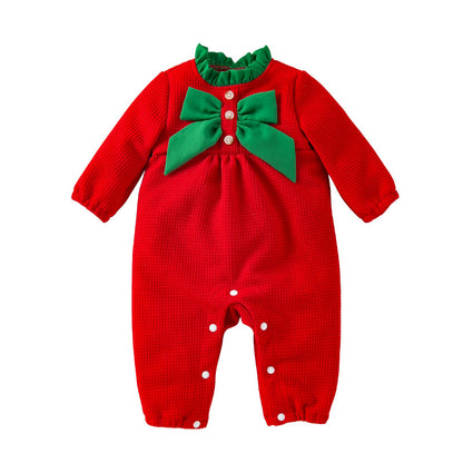 Autumn and winter Christmas suit for 27-28 inch dolls