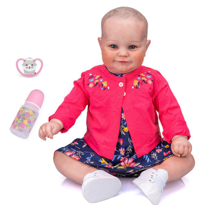 20 inch Reborn Doll with real touch Cloth Body