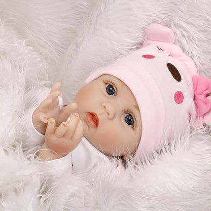 22 inch 55cm Cloth Body reborn doll