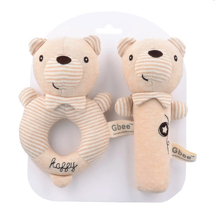 Soothing baby rocking toys made of organic cotton