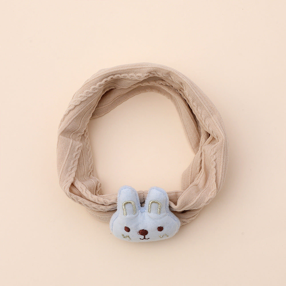 Cute nylon hair band with bunny