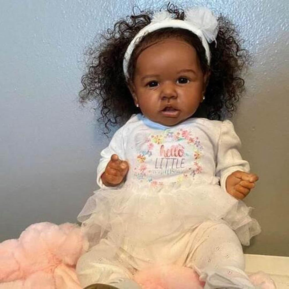 Real Life 22 inch Diaz Reborn Dolls African American Girls