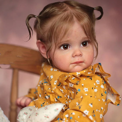 23 inch Lifelike Fanny and Cherry Reborn Dolls Open Eyes Twin Girls