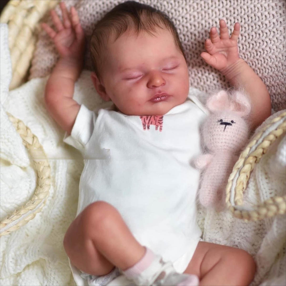 Bernice 20 inch sweet sleeping reborn doll girl