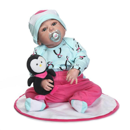 22 inch 55cm Full Silicone Reborn Baby Dolls