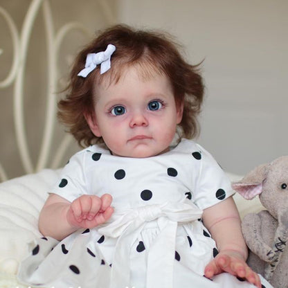 23 Inch Sweet Hilda Open Eyes Reborn Doll Girls