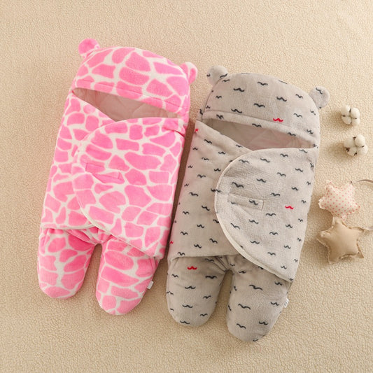 Flannel Split Leg Sleeping Bag for 16 to 24 inch Reborn Dolls