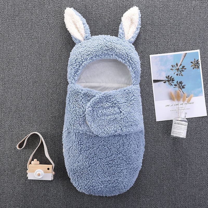 Baby Plush Sleeping Bag Big Ears for 16-24 inch Reborn Dolls