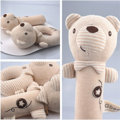 Soothing baby rocking toys made of organic cotton