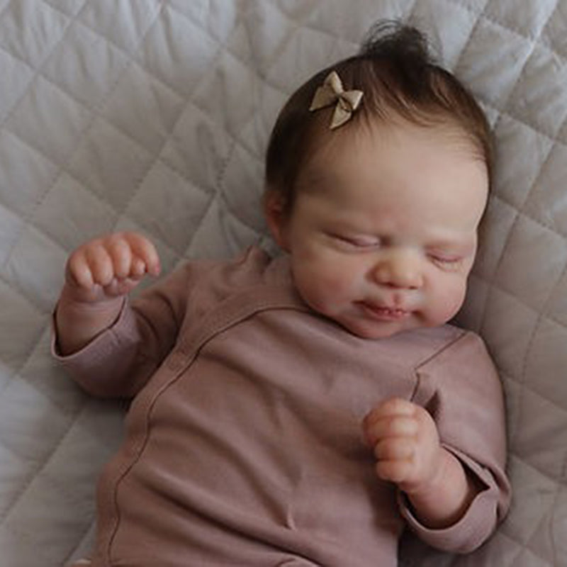 19 inch Jessie Close Eyes Lifelike Reborn Doll