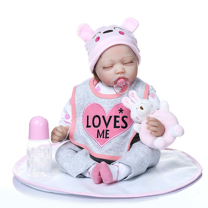 22 inches 55 cm sleeping bebe Realistic reborn baby girl doll