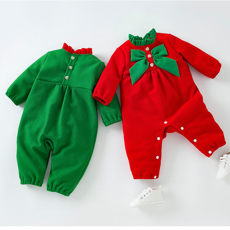 Autumn and winter Christmas suit for 27-28 inch dolls