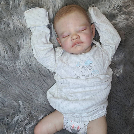 22 Inch Realistic Jeremy Asleep Reborn Boy Doll