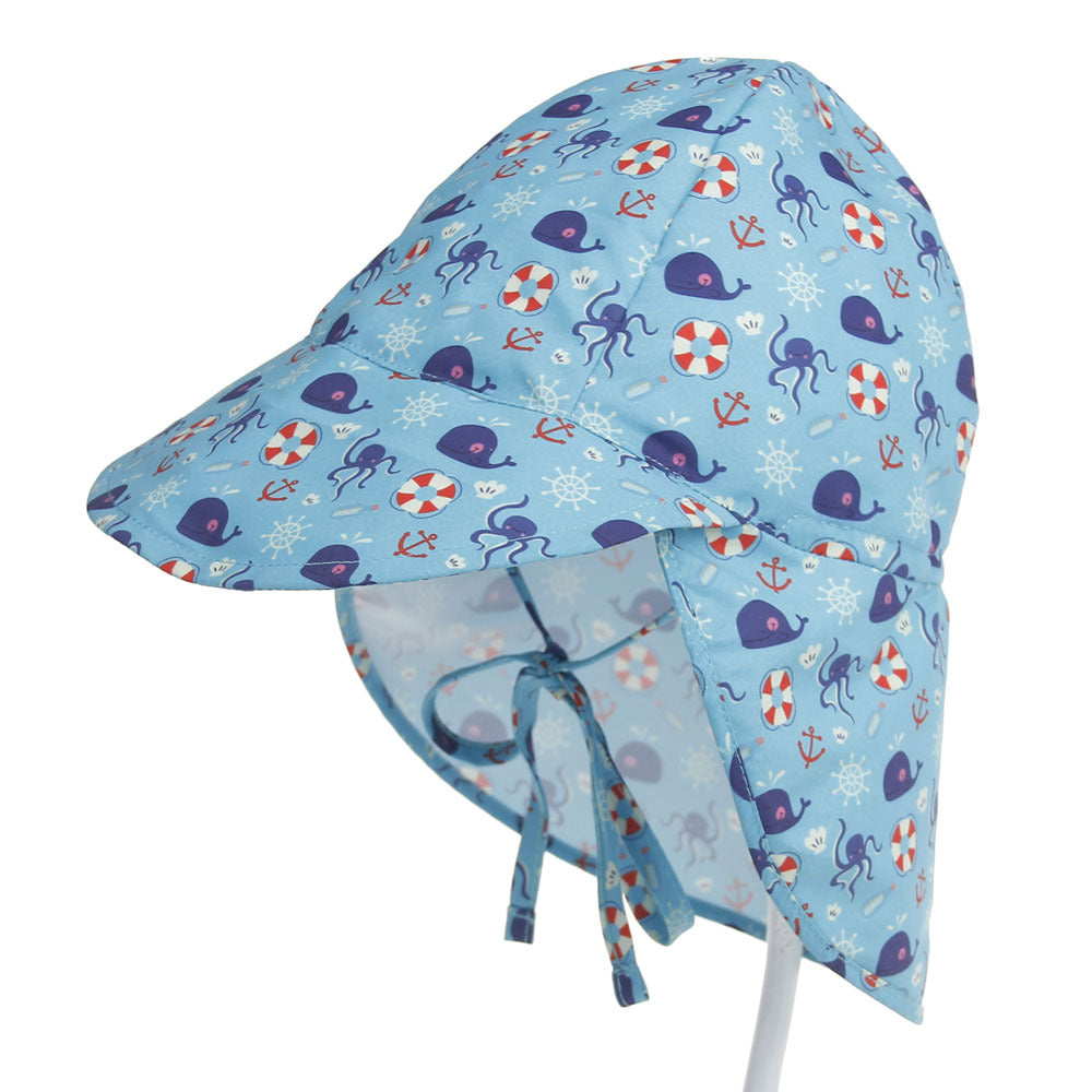 Cappello da sole per bambini in rete traspirante